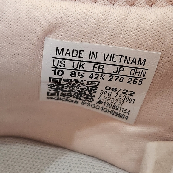 Adidas Cloudfoam Pure Athletic Shoes 2.0 soft pink, US Women's 10 - Picture 6 of 7